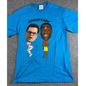 The Wedding Ringer Dougies Day Shirt Mens Blue Movie Promo Graphic Tee Small
